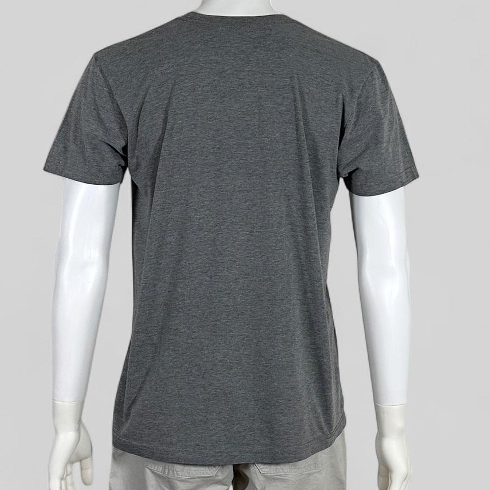 University of Michigan Wolverines Block M Graphic T-Shirt Gray Men's Large NCAA - Picture 3 of 6